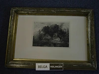 Kopie pentekening 52x74cm - afbeelding 1 van  3