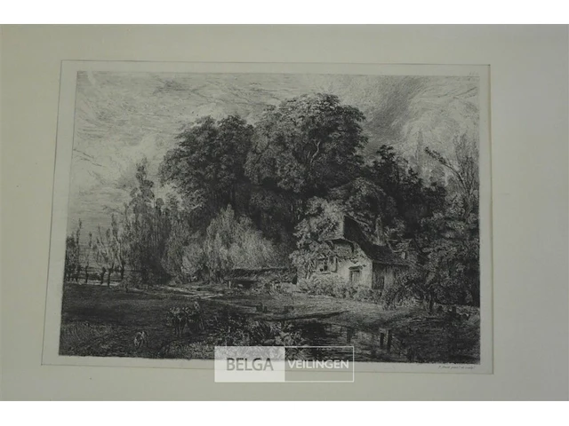 Kopie pentekening 52x74cm - afbeelding 2 van  3