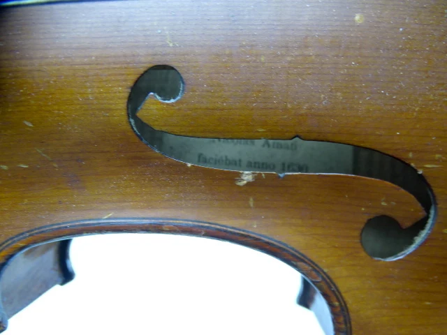 Kopie viool nicolas amati 1630 - afbeelding 3 van  3