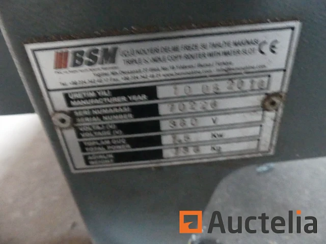Kopieer freesmachine bsm triple spindle copy router water slot - afbeelding 7 van  7