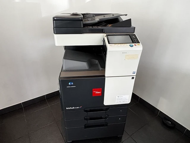 Kopieertoestel konica minolta bizhub c287 - afbeelding 1 van  8