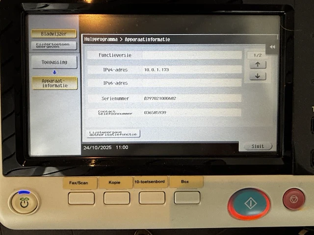 Kopieertoestel konica minolta bizhub c287 - afbeelding 6 van  8