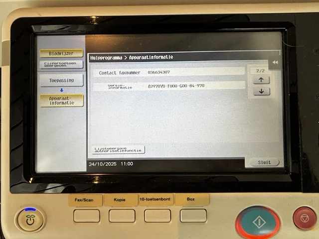 Kopieertoestel konica minolta bizhub c287 - afbeelding 7 van  8