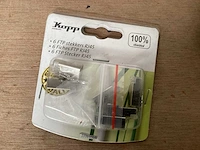 Kopp rj45 stekker afgeschermd - 6 pack (28x) - afbeelding 1 van  3
