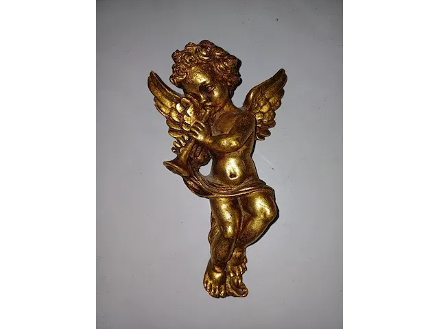 Koppel decoratieve engelen - afbeelding 3 van  3