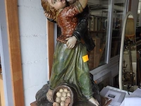 Koppel met eierjuffrouw, hoogte 85cm - afbeelding 1 van  5
