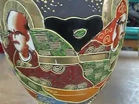 Koppel satsuma vazen h 31cm - afbeelding 2 van  5
