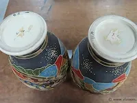 Koppel satsuma vazen h 31cm - afbeelding 5 van  5