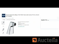 Koppeling 1/2 schuine grohe columnist - afbeelding 1 van  1