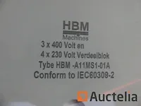 Koppeling domino driefasig hbm machines a11ms1-01a - afbeelding 4 van  8