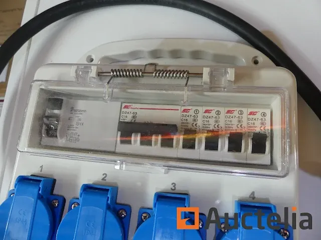 Koppeling domino driefasig hbm machines a11ms1-01a - afbeelding 7 van  8