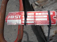 Koppelschotel voor oplegger jost jsk38g 1zlk - afbeelding 2 van  5