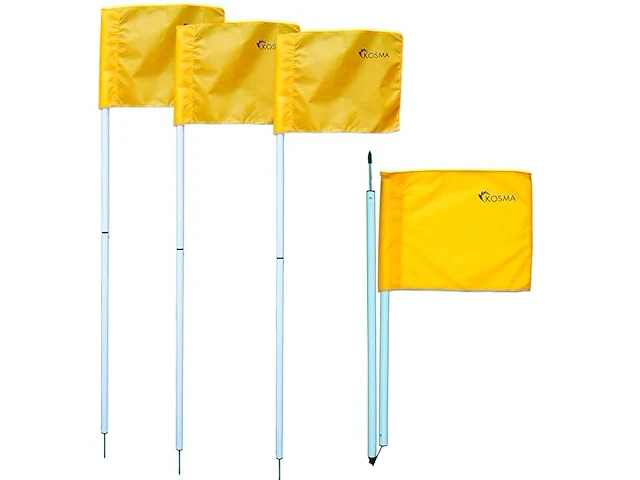 Kosma opvouwbare hoekvlaggen (set van 4) - afbeelding 1 van  5