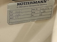 Kötterman 8591 laboratoriumafzuigkap - afbeelding 6 van  6