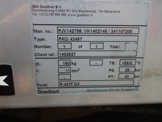 Koudetechniek en klimaatbeheersmachine goedhart - afbeelding 5 van  10