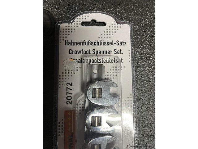 Kraaienpootsleutel set 10-19mm - afbeelding 2 van  3