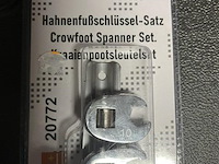 Kraaienpootsleutel set 10-19mm - afbeelding 2 van  3