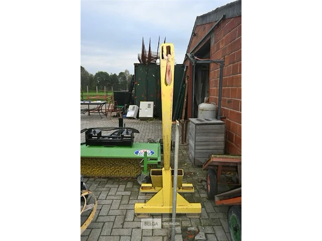Kraanarm met lasthaak voor heftruck - afbeelding 2 van  5