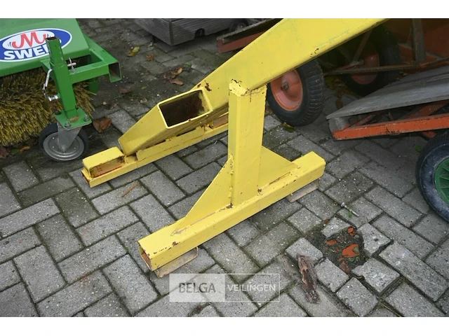 Kraanarm met lasthaak voor heftruck - afbeelding 4 van  5