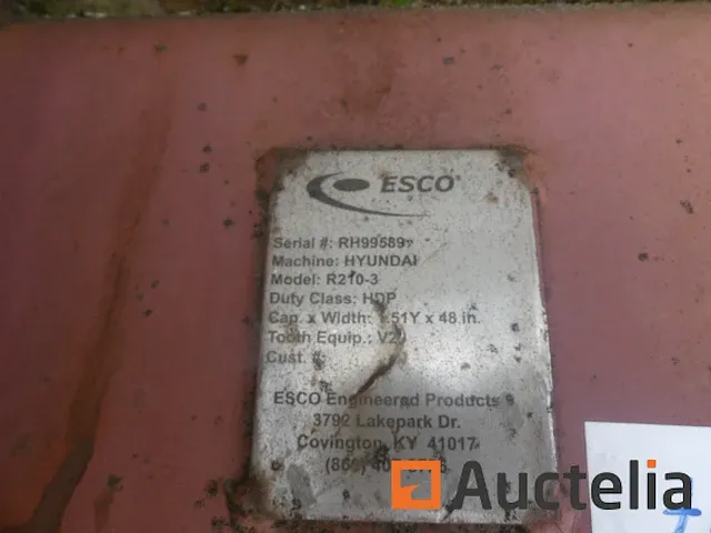 Kraanbak esco r210 3 - afbeelding 9 van  10