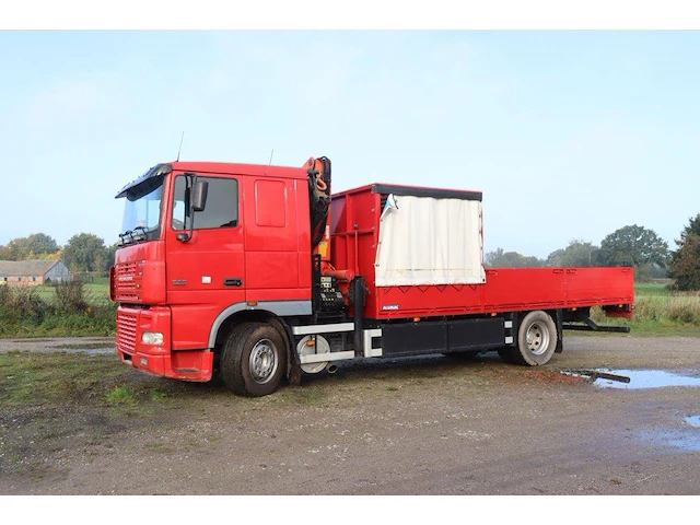 Kraanwagen daf xf 95.380 diesel 465pk - afbeelding 1 van  1