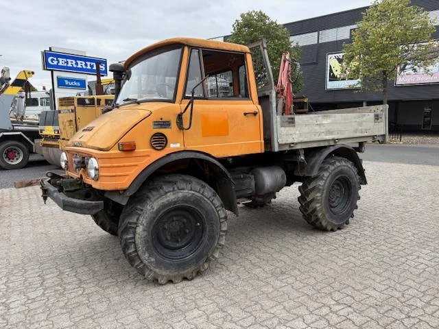 Kraanwagen unimog u600 diesel 2002 - afbeelding 1 van  1