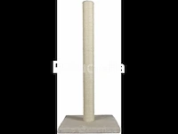 Krabpaal - beige - 40 x 40 x 90 cm ebi classic highpost - afbeelding 1 van  1