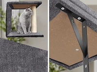 Krabpaal + wand klimelementen katten - afbeelding 5 van  5