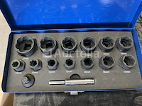 Kracht set dolle bout en moer verwijderaar - afbeelding 2 van  4