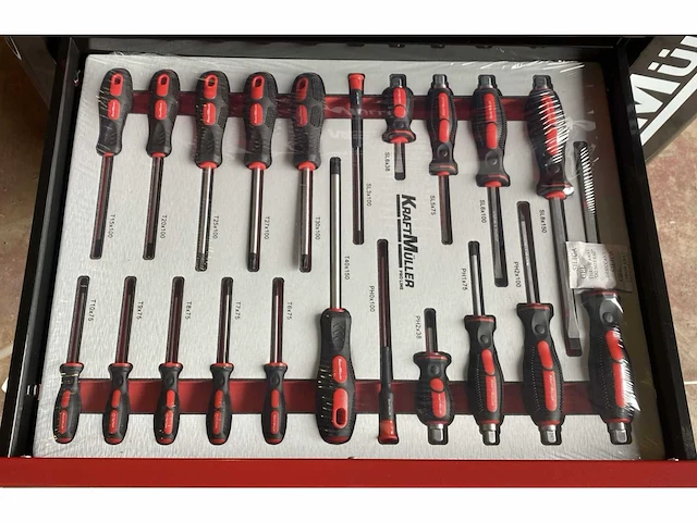 Kraft müller kingszie cabinet pro line mobiele gereedschapswagen - afbeelding 11 van  14
