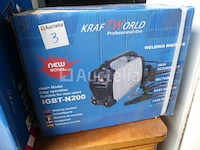 Kraft tw world igbt-n200 booglassmachine