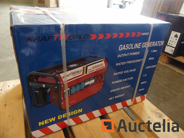 Kraft world kw8500 generatorset - afbeelding 4 van  6