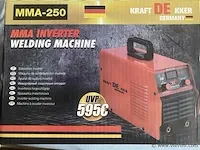 Kraftdekker mma-250 lasapparaat inverter - afbeelding 1 van  2