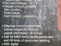 Kraftdekker mma-250 lasapparaat inverter - afbeelding 2 van  2