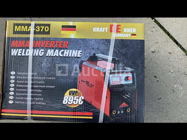 Kraftdekker mma-370 lasapparaat inverter - afbeelding 1 van  5
