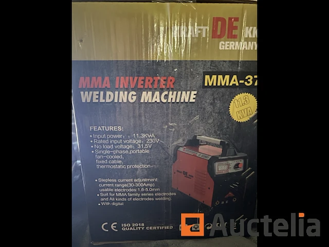 Kraftdekker mma-370 lasapparaat inverter - afbeelding 1 van  5