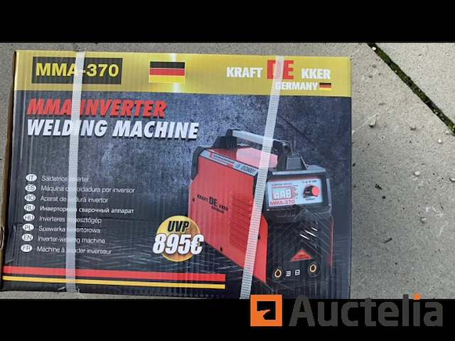 Kraftdekker mma-370 lasapparaat inverter - afbeelding 4 van  5