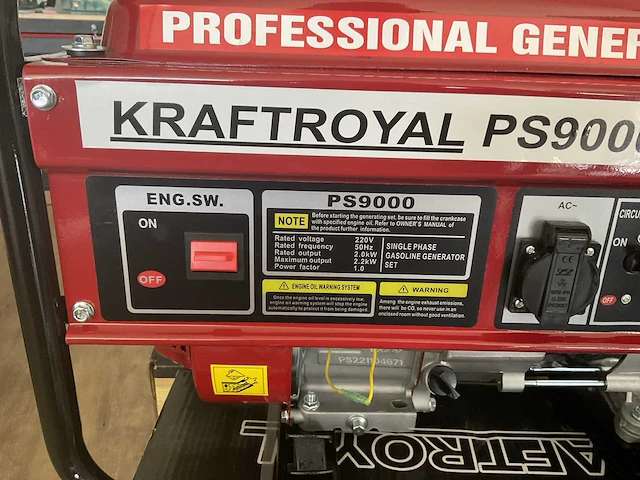 Kraftroyal ps9000 stoomgenerator - afbeelding 6 van  8