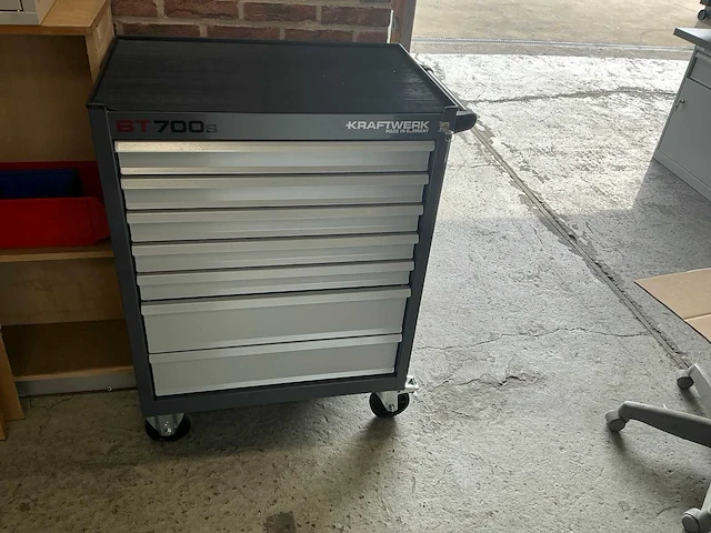 Kraftwerk bt700s 7-laden gereedschapswagen - afbeelding 1 van  9