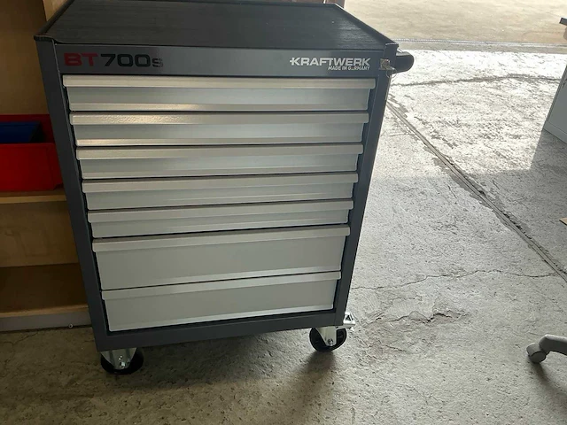 Kraftwerk bt700s 7-laden gereedschapswagen - afbeelding 2 van  9