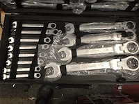 Kraftworld 22 delige ring ratelset met flexibele kop - afbeelding 3 van  5