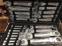 Kraftworld 22 delige ring ratelset met flexibele kop - afbeelding 1 van  5