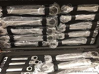 Kraftworld 22 delige ring ratelset met flexibele kop - afbeelding 2 van  5