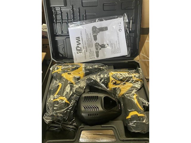 Kraftworld draadloze schroevendraaierset - afbeelding 1 van  6