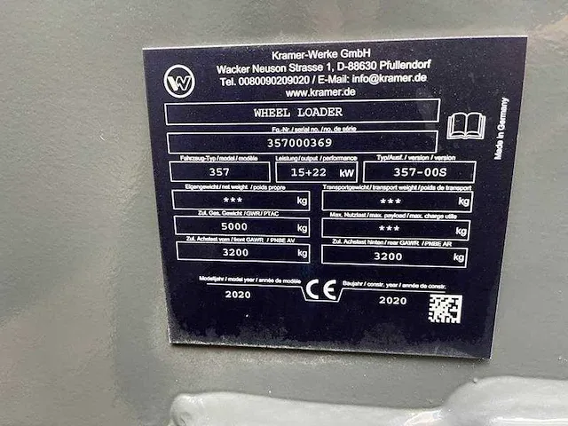 Kramer - 5055 e - wiellader - 2020 - afbeelding 4 van  34