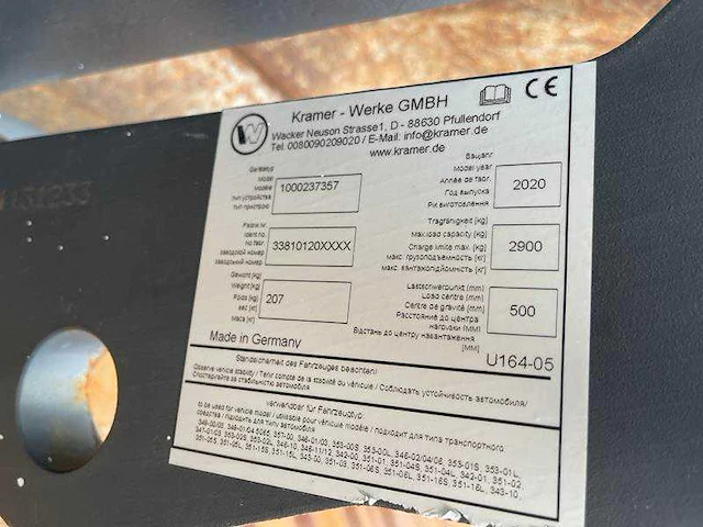 Kramer - 5055e - dumper - 2020 - afbeelding 5 van  34