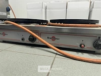 Krampouz bakplaat op gas - afbeelding 4 van  4