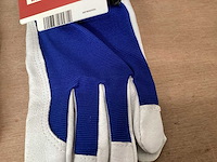 Kreator - krtw003xxl - technische werkhandschoen, leer, zware kwaliteit, maat 11 (24x) - afbeelding 3 van  5