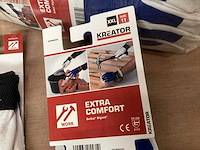 Kreator - krtw003xxl - technische werkhandschoen, leer, zware kwaliteit, maat 11 (60x) - afbeelding 2 van  5
