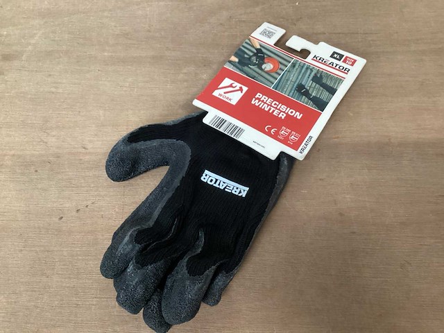 Kreator - krtw010xl - leren werkhandschoenen winter, maat 10 (72x) - afbeelding 1 van  4